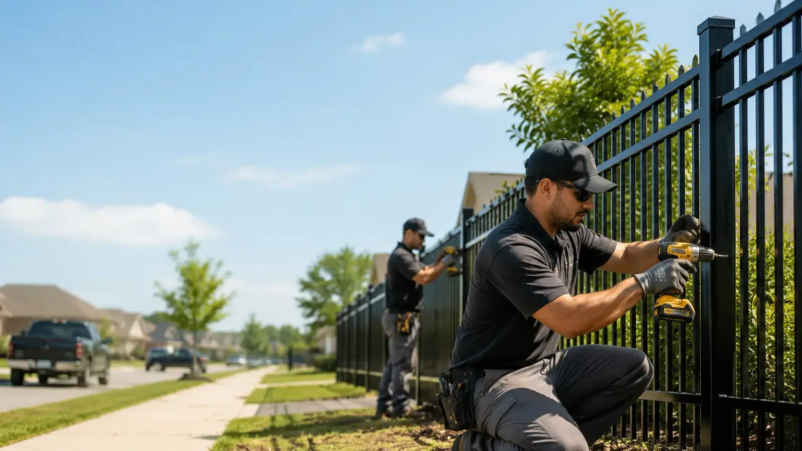 Metal Fence Installation in Morgan City, LA